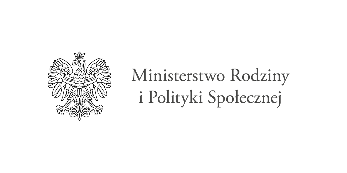 Logotyp Minsterstwa Rodziny i Polityki Spolecznej