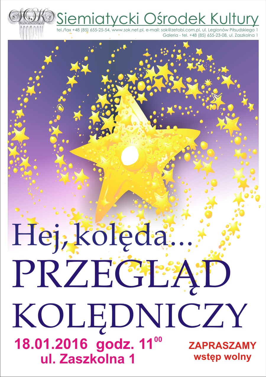 przegląd kolędniczy